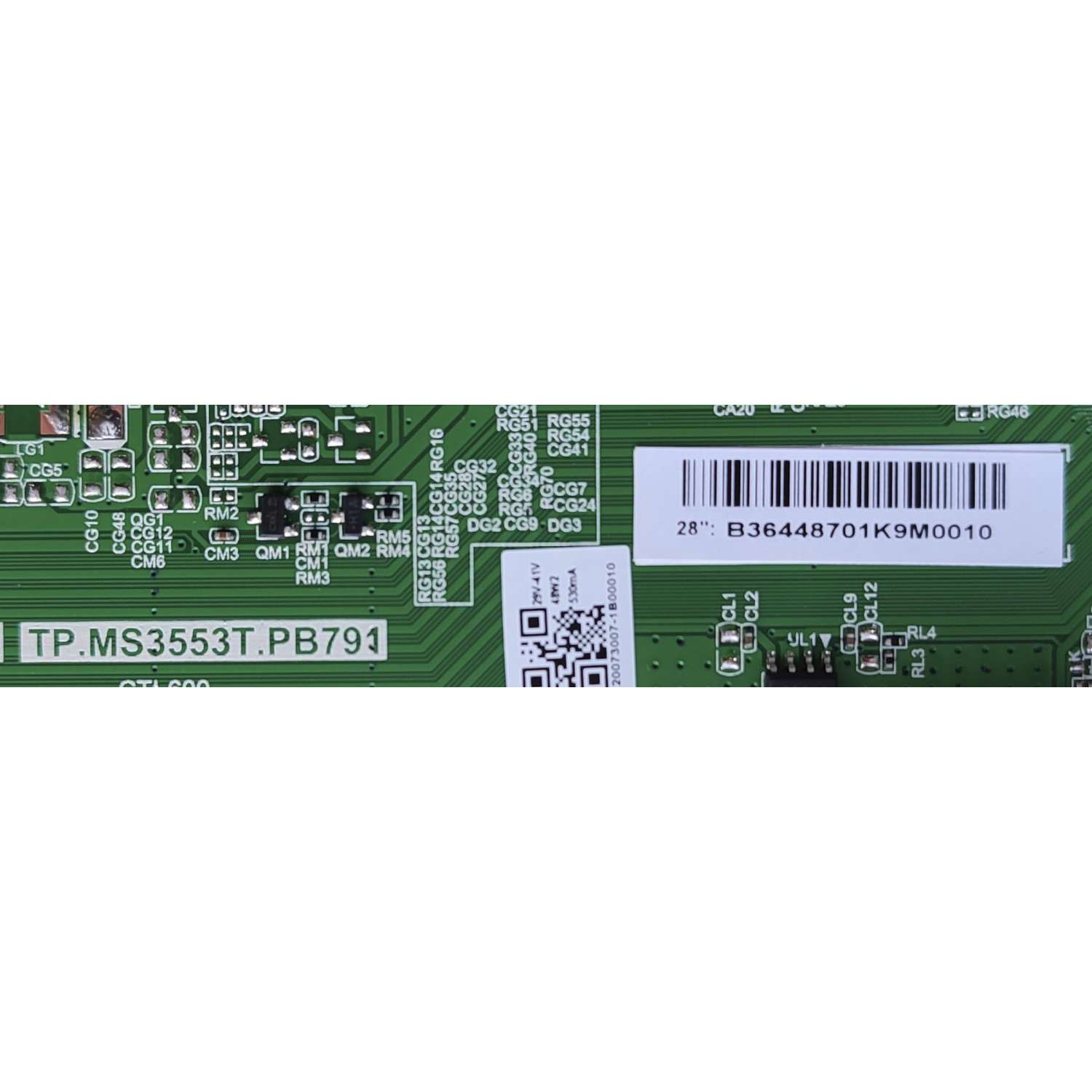 MAIN FUENTE PARA TV LG / NUMERO DE PARTE 60103-00546 / TP.MS3553T.PB791 / 4300046326 / 33A8 20191118_180025 / MODELO 28TL430D-PU	 - Imagen 3